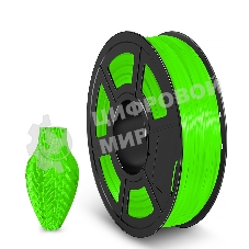 Филамент NVPrint TPU Trans. Green для 3D печати диаметр 1.75мм длина 165 метров масса 0,5 кг