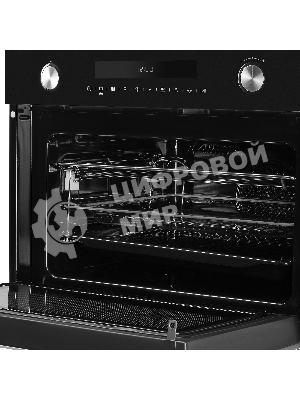 Компактный духовой шкаф с функцией СВЧ Maunfeld MCMO5015MFB