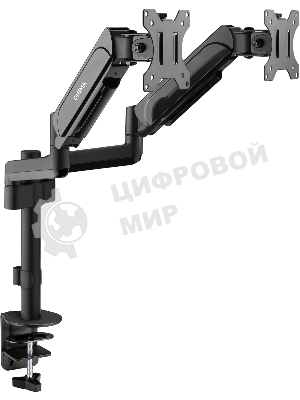 Кронштейн для мониторов ЖК Digma D-MM202D черный 17