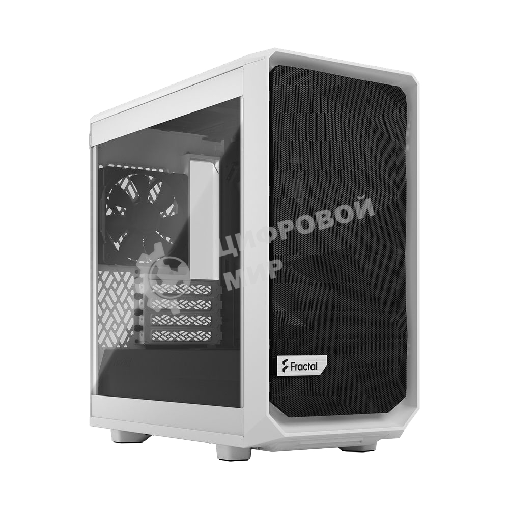 Компьютерный корпус Fractal Design Meshify 2 Mini белый TG Clear Tint/FD-C-MES2M-02