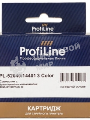 Картридж струйный ProfiLine PL-29401 для принтеров Epson StylusC60 Color водн