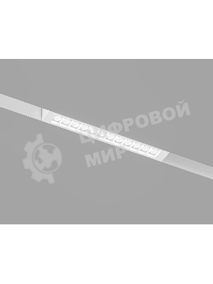 Трековый линейный светильник Ambrella light GL8070 WH белый IP20 9W 3000-6000K 220V 24° 220*25*41