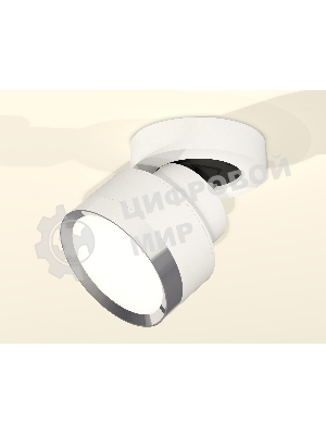 Светильник Ambrella Light XM8101003 SWH/PSL белый песок/серебро полированное GX53 (A2228, A2105, C8101, N8118)