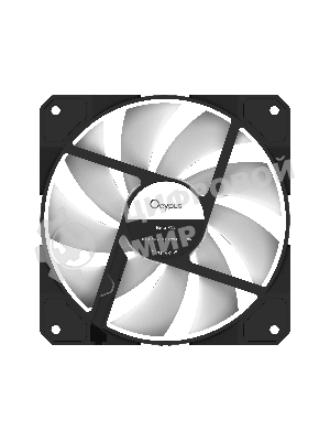 Реверсный вентилятор Fan Ocypus Beta F12 BK ARGB REVERSE BLADE PWM черный