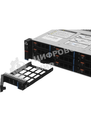 Сервер IRU RockIT RM-GX260 2x6544Y 4x32Gb 2x480Gb SSD 2x1600W w/o OS (2197302)