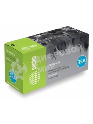 Картридж лазерный Cactus CS-CB435AS черный (1500 стр.) для HP Laser Jet P1005/P1006