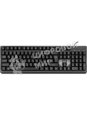 Клавиатура проводная SVEN KB-G8000 USB черный