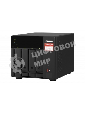 Сетевое хранилище NAS Qnap TS-473A-8G 4-bay Ryzen V1500B