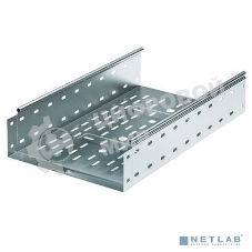 Лоток листовой перфорированный 300х100 L3000 сталь 0.7мм ДКС 35344