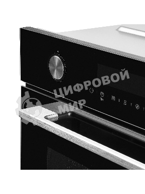 Компактный духовой шкаф с функцией СВЧ Maunfeld MCMO5015MFB