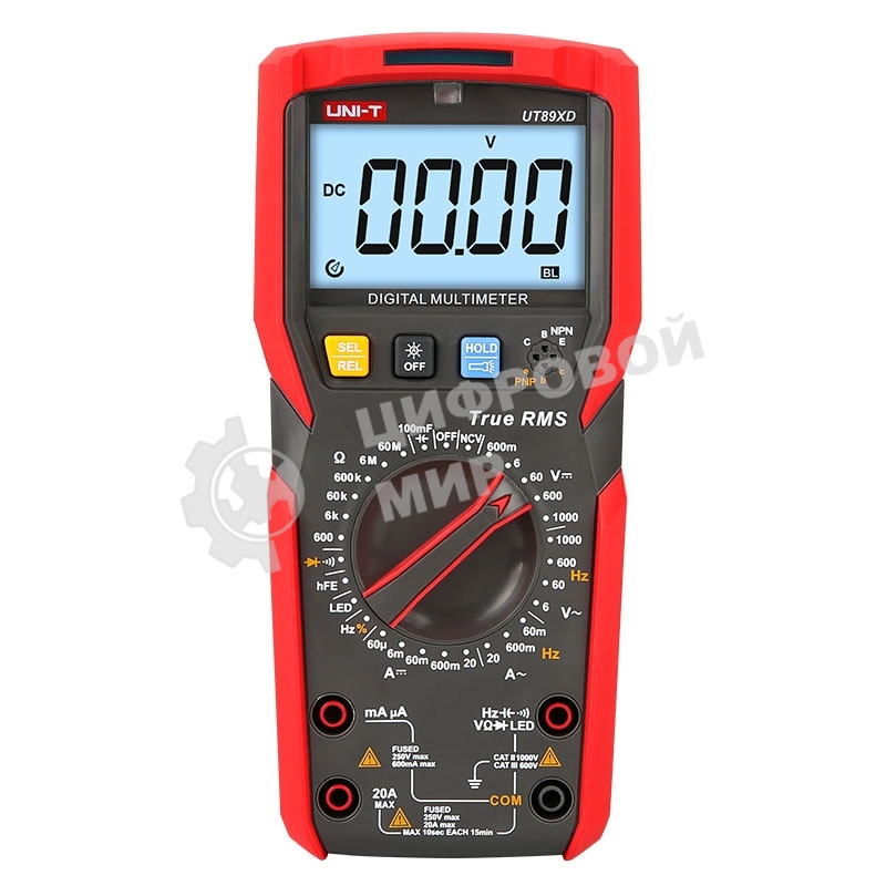 Мультиметр универсальный UNI-T UT89XD