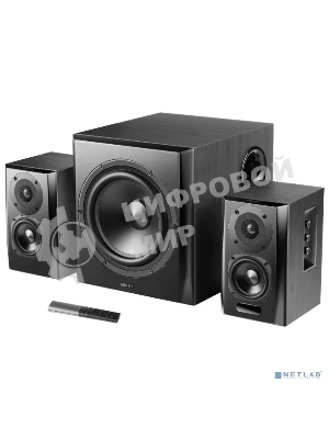 Колонки Edifier S351DB Black 2.1,150W RMS, дерево, Bluetooth aptX
