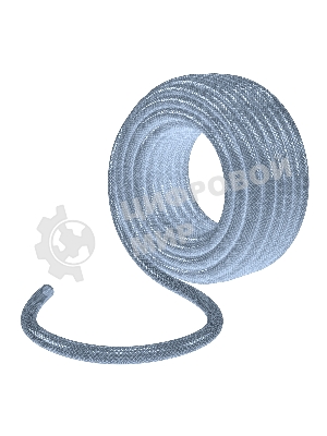 Шланг поливочный прозрачный армированный 3-х слойный, 3/4