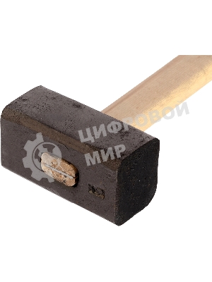 Кувалда Сибртех, 3000 г, кованая головка, деревянная рукоятка 380 мм