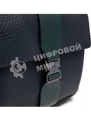 Рюкзак Piquadro Materia CA7263W151/BLUVE синий/зеленый натур.кожа