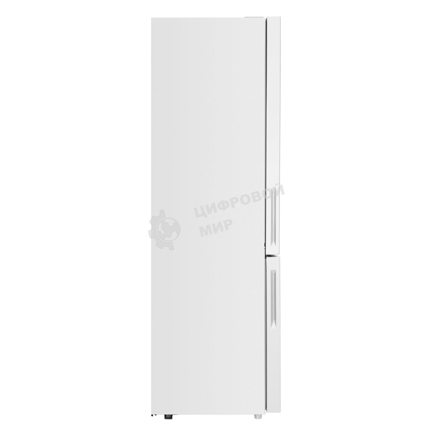 Холодильник Maunfeld MFF200NFW белый глянц. двухкамерный 271/106л морозилка снизу