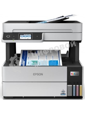 МФУ струйное Epson L6490 (C11CJ88405), A4, цветной, печ. до 17 стр/мин. (ч/б) до 9.5 стр/мин. (цвет), 1200 x 4800 dpi (печать) 1200x2400dpi (скан.), USB, RJ-45, Wi-Fi