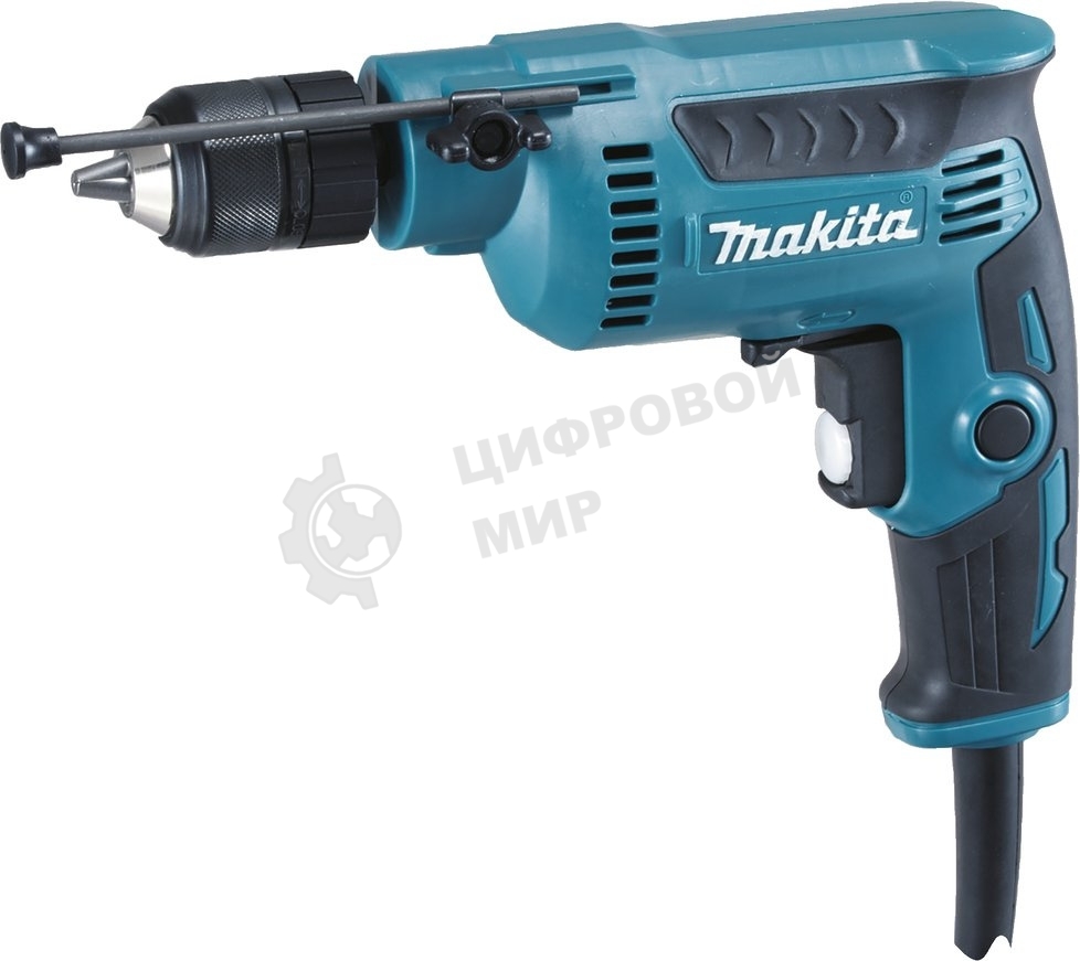 Дрель-шуруповерт сетевая Makita DP2011 370Вт,БЗП-6.5мм,0-4200об\м,1.1кг,кор