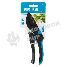 Секатор прямого реза Palisad LUXE 215 мм, двухкомпонентные рукоятки