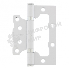 Петля накладная ПНУ-100, белая, 4шт. (Металлист) Россия