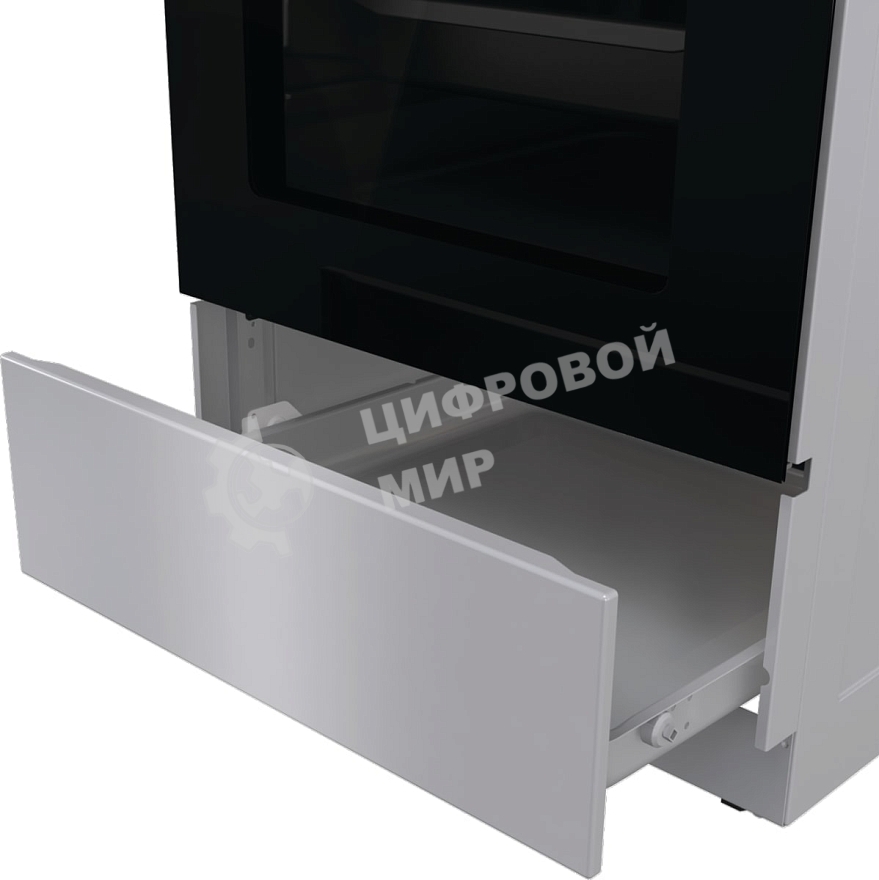 Плита электрическая Gorenje GEC5B41SG серый, конфорок 4 шт, духовка 62 л, 50 см x 85 см x 59.4 см