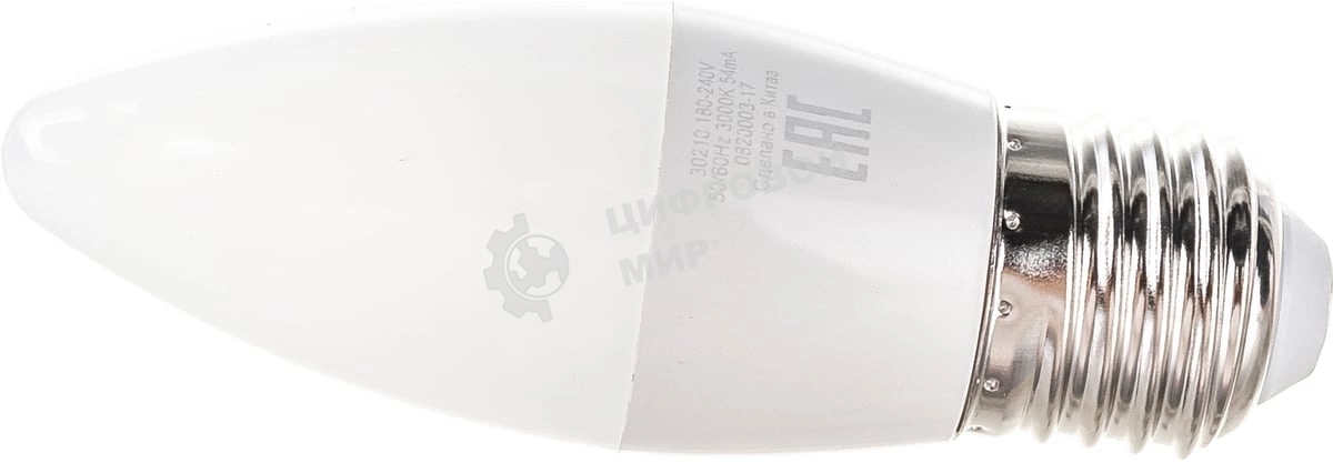 Лампа cветодиодная Gauss Elementary Свеча 10W 750lm 3000K E27 LED