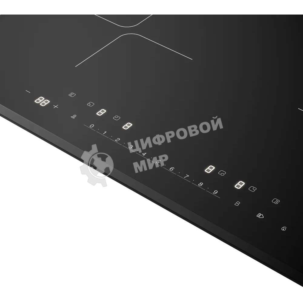 Варочная поверхность Kuppersberg/ Варочная поверхность Kuppersberg, индукция, High-Tech, 9 уровней мощности, inverter, таймер, пауза, Booster, автоматическое отключение, Flexi-zone, слайдерное управление, поддержание тепла, черный