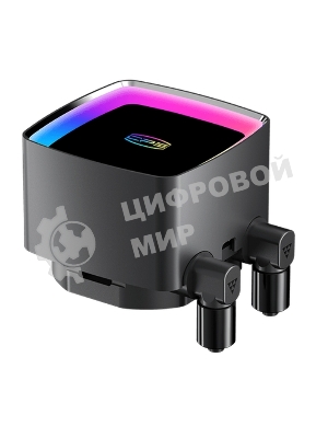 Система охлаждения Water Cooling System PCCooler DE360 MAX BK (300W, 360мм, Black, ARGB Pump, Fans: 3x120мм, 66CFM, 34.3dBA, 2200RPM/Pump height 54мм, 15dBA, 2600RPM, Rad thickness 27мм/S: 1851, 1700, 1200, 115X, AM5, AM4, AM3)