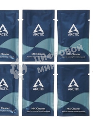 Термопаста Arctic Cooling MX-6 Thermal Compound 4г. с очистителем MX Cleaner