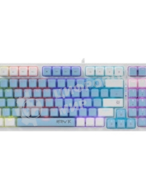 Клавиатура проводная Defender Hawk GK-418, USB, белый