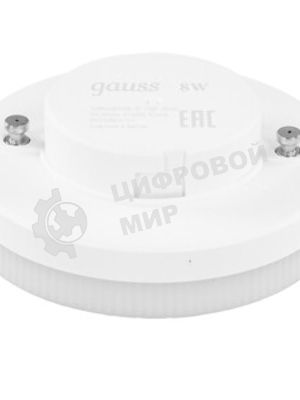 Лампа cветодиодная Gauss GX53 8W 680lm 6500K диммируемая LED