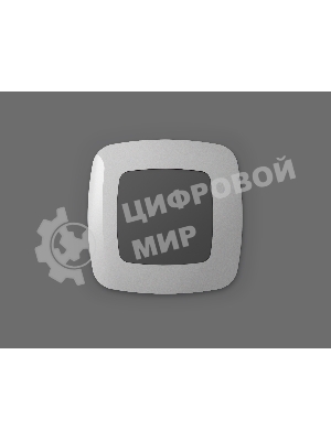Лицевая панель OMEGA (Графит Мягкое касание) заглушка для суппорта QUANT OP9160