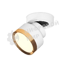 Светильник Ambrella Light XM8101004 SWH/PYG белый песок/золото желтое полированное GX53 (A2228, A2105, C8101, N8124)