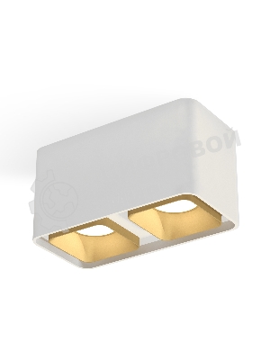 Светильник Ambrella Light XS7850004 SWH/SGD белый песок/золото песок MR16 GU5.3 (C7850, N7704)