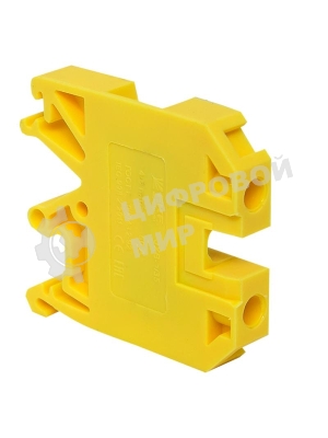 Колодка клеммная JXB-2.5/35 (25а) жел. EKF plc-jxb-2.5/35y