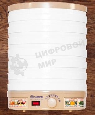 Сушилка для овощей Ротор Мастерица ЭСБ-15/25-450, 7 поддонов, 25 л, вентилятор, круглая