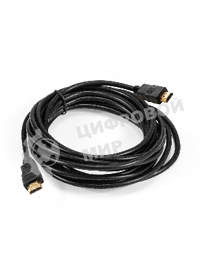 Кабель HDMI ExeGate EX-CC-HDMI-4.5 (19M/19M, 4,5м, v1.4b, позолоченные контакты)