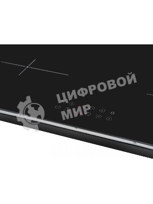 Индукционная варочная панель стеклокерамическая, Ширина: 60 см;Стекло: ILVA; 4 конфорки индукционного нагрева: 2 х диаметром?,160 мм; 1400 Вт; 2 х диаметром?,180 мм; 1800 Вт; Сенсорное управление(touch); 9 уровней мощности; Таймер(отсчет времени/выбор конфорки); Звуковой сигнал; Безопасное автоотключение; Блокировка от детей/Блокировка панели управления; Индикатор остаточного тепла; Цвет: черный/ без рамки; Размер(ШхГхВ): 590x520x60 мм