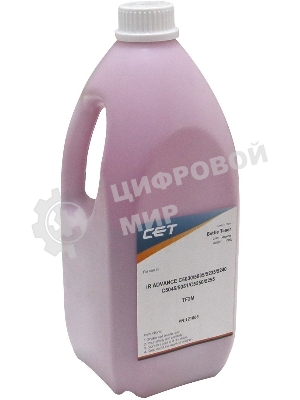 Тонер Cet TF2-M CET121008 пурпурный бутылка 1000гр. для принтера CANON iR ADVANCE C5051/C5030
