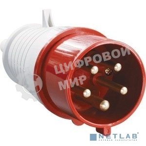 Вилка переносная ССИ-025 32А-6ч/200/346-240/415В 3Р + РЕ+ N IP44 MAGNUM IEK