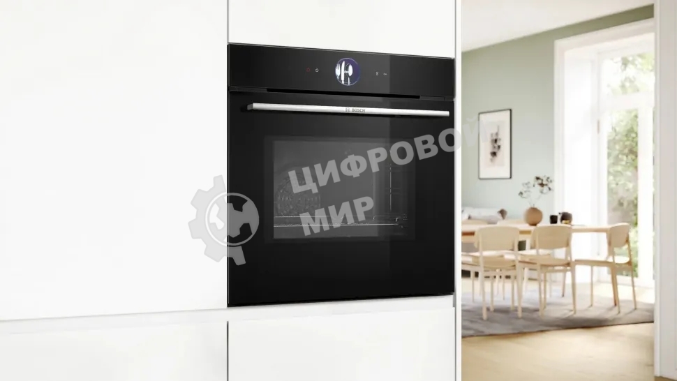 Духовой шкаф электрический Bosch Serie 8 HMG776NB1 черный