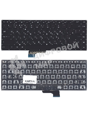 Клавиатура для ноутбука Xiaomi Mi Pro 15.6 черная без подсветки