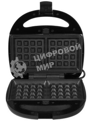 Вафельница BQ ST2001 черный, 4 in 1. MultiChef, 800 Вт, многофункциональный прибор 4 в 1, 4 пары панелей в комплекте: гриль, венские вафли, сэндвич, орешки, антипригарное покрытие панелей Non-Stick PRO, равномерный нагрев, вертикальное хранение, отсек для хранения шнура, 2 индикатора работы: нагрева и питания, диапазон температур нагрева: 230 °С, ненагревающаяся ручка, противоскользящие ножки, длина шнура: 0.7 м, напряжение: 220-240 В, 50-60 Гц, защита от поражения электротоком: класс I