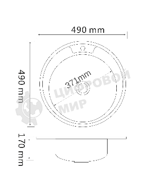 Кухонная мойка MG6-49
