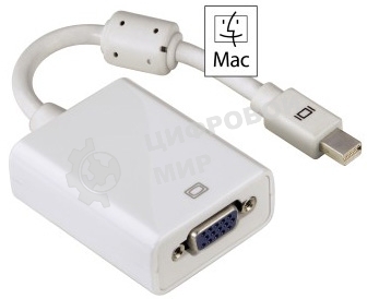 Кабель Адаптер mini DisplayPort - VGA, Hama H-53247