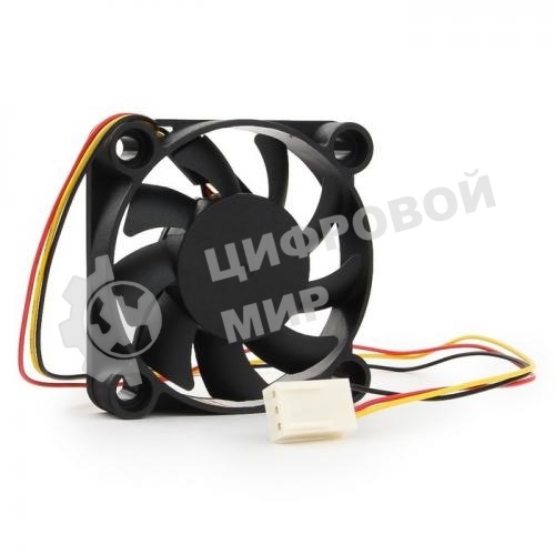 Вентилятор для корпуса Gembird черный, 50 мм, 5000 об/мин, 25 дБ, 3 pin
