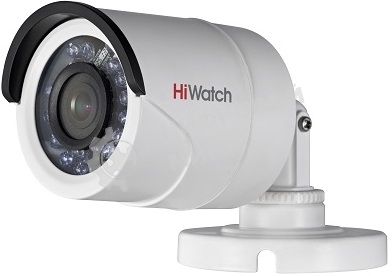 Камера видеонаблюдения аналоговая HiWatch DS-T200 (B) 3.6-3.6мм HD-CVI HD-TVI цветная корп.:белый (DS-T200 (B) (3.6 MM))