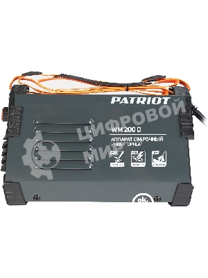 Сварочный аппарат Patriot WM200D инвертор ММА 9.1кВт