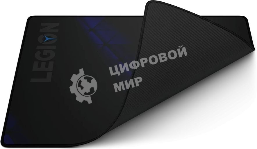 Коврик для мыши Lenovo Legion Gaming Большой черный/синий 450x400x2мм