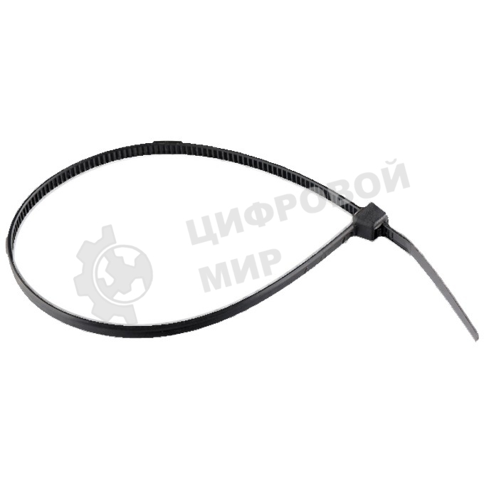 Хомуты Сибртех, 100 х 2,5 мм, пластиковые, черные, 100 шт.